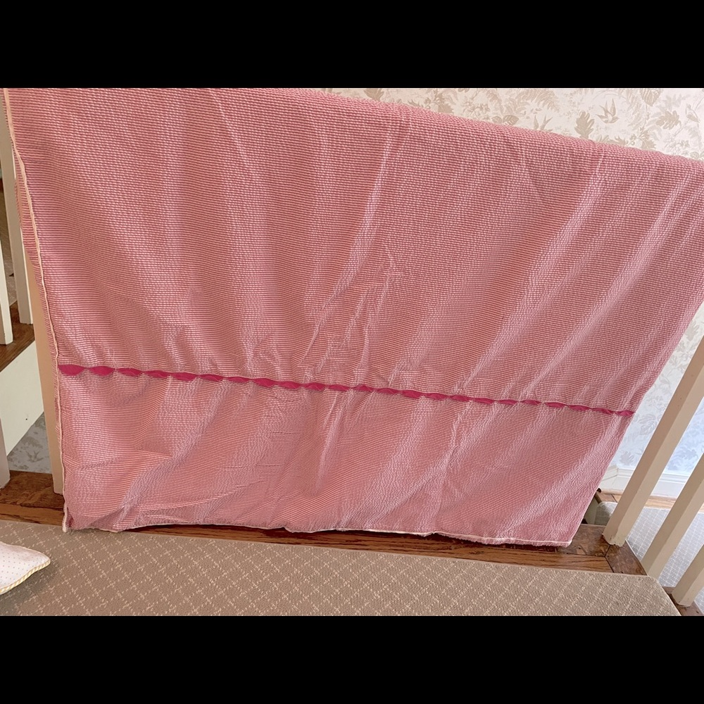 Designer twin duvet cover and matching standard sham